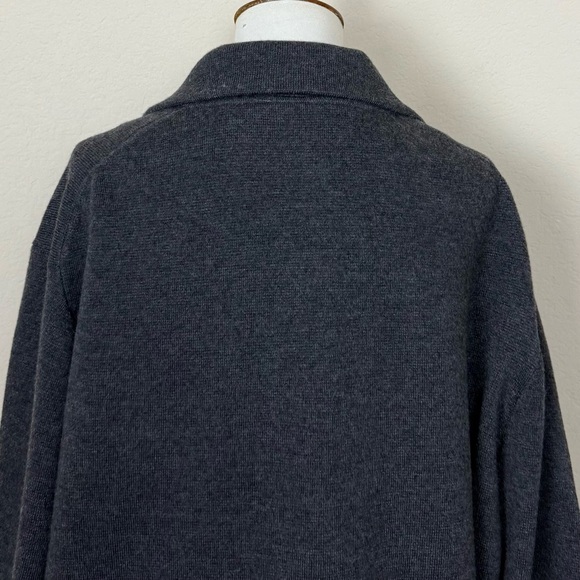 J. Crew Sophie Open-Front Sweater-Blazer in Heather Charcoal Gray - Picture 11 of 15